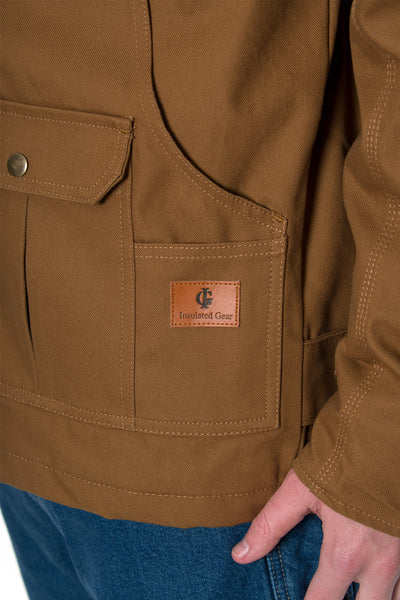 Insulated Gear Men’s Big & Tall Winter Work Jacket