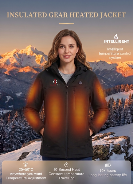 Women's Water-Resistant Heated Jacket
