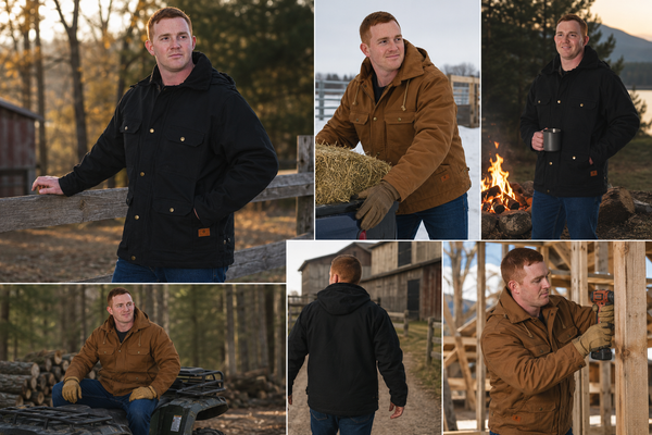 Insulated Gear Men’s Big & Tall Winter Work Jacket