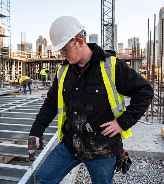 Insulated Gear Men’s Big & Tall Winter Work Jacket