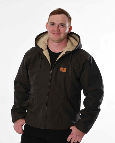 Men's Sherpa Lined Duck work Jackets