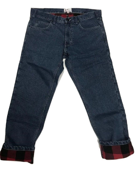 Men's Flannel Lined Jeans