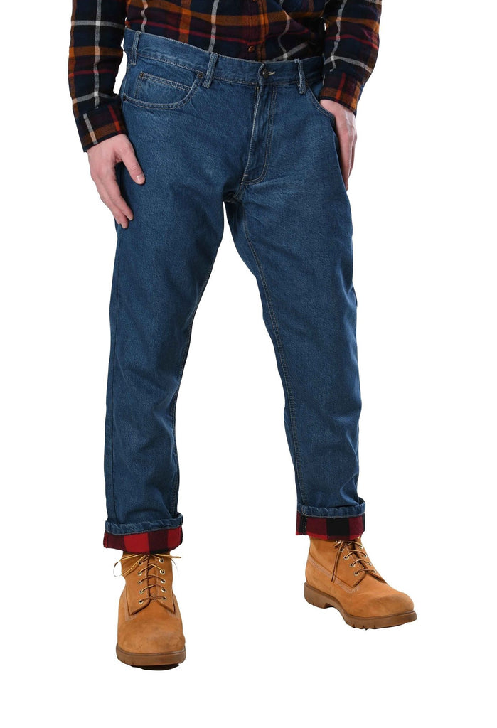 Men's Flannel Lined Jeans – Insulated Gear