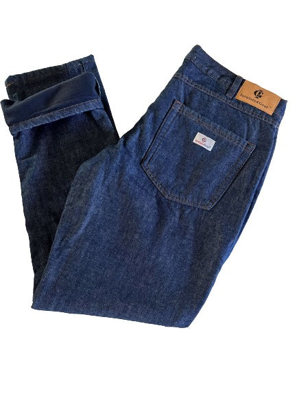 Mens Relaxed Fit Fleece lined Jeans