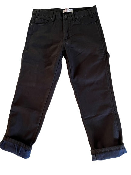 Insulated Gear Men's Carpenter Style Fleece Lined Canvas